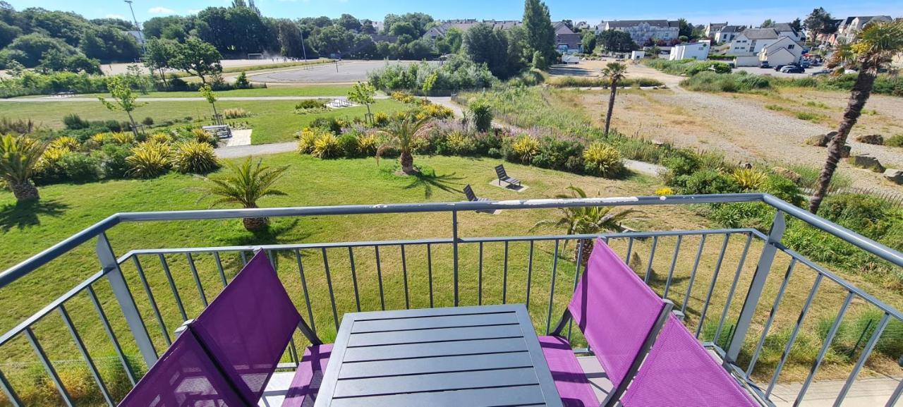 Appartement Devant La Plage Avec Piscine Concarneau Exteriör bild