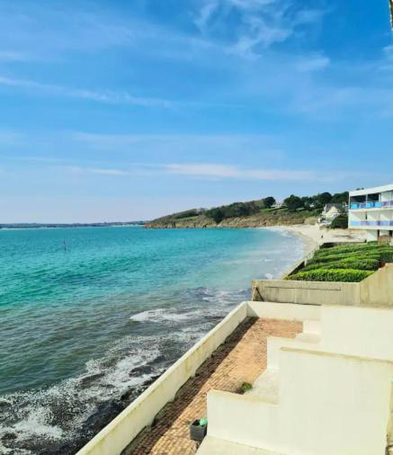Appartement Devant La Plage Avec Piscine Concarneau Exteriör bild